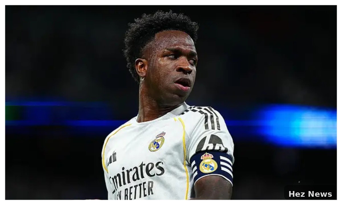 Vinicius Jr Eyes Arsenal Move Amid Real Madrid Talks Delay