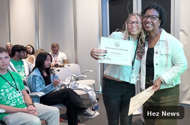 Lily George from NeoCity Shines at EA Sports STEAM Camp