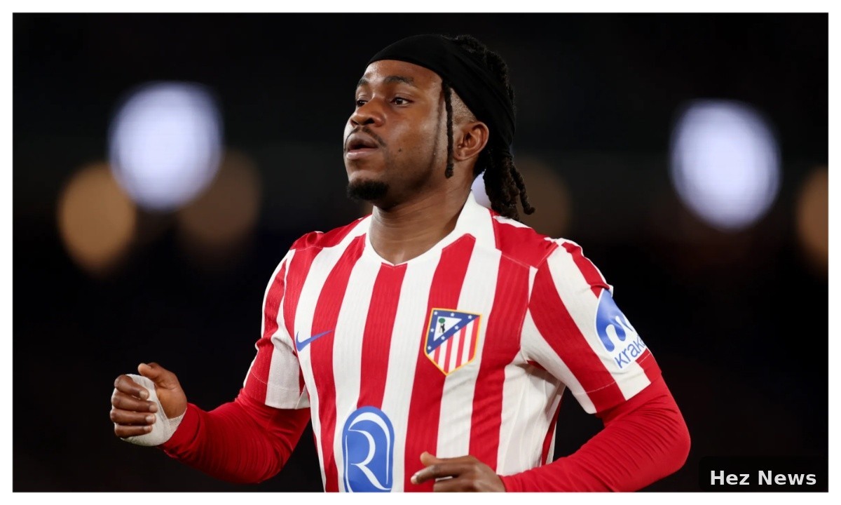 Simeone Explains Lookman's No.9 Role Against Málaga