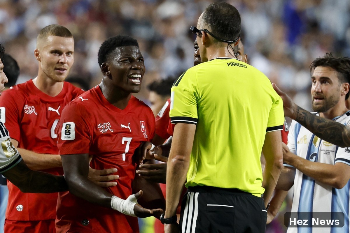Swiss Player's World Cup Red Card Deemed Incorrect