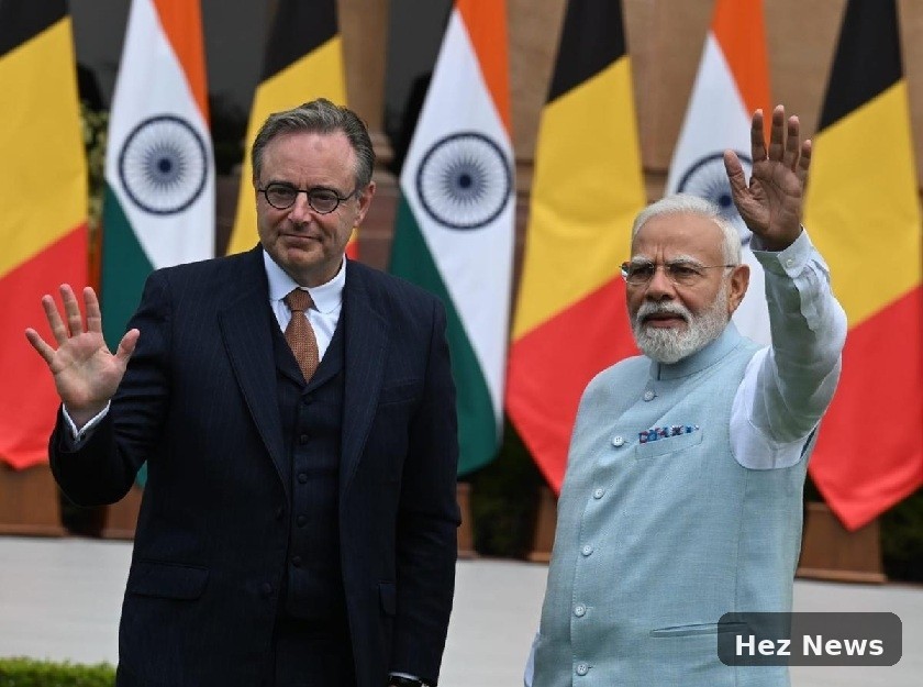 India and Belgium Strengthen Trade and Defense Ties