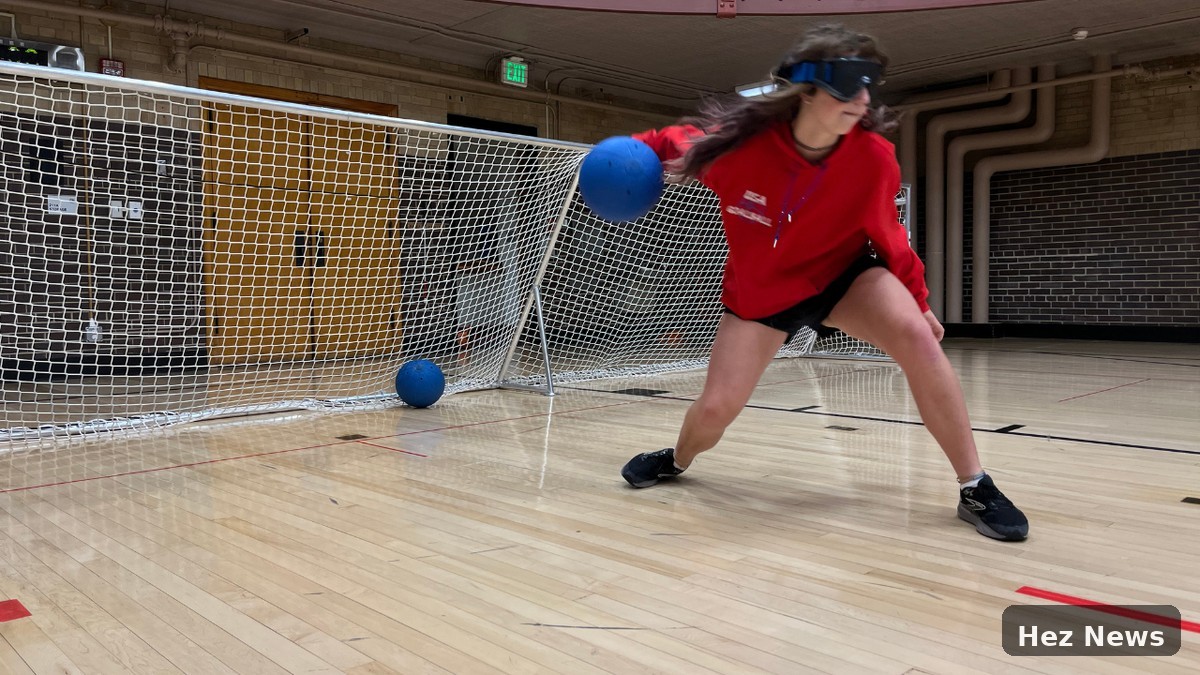 Nigerian Blind Athlete Joins USA Goalball Team for Worlds