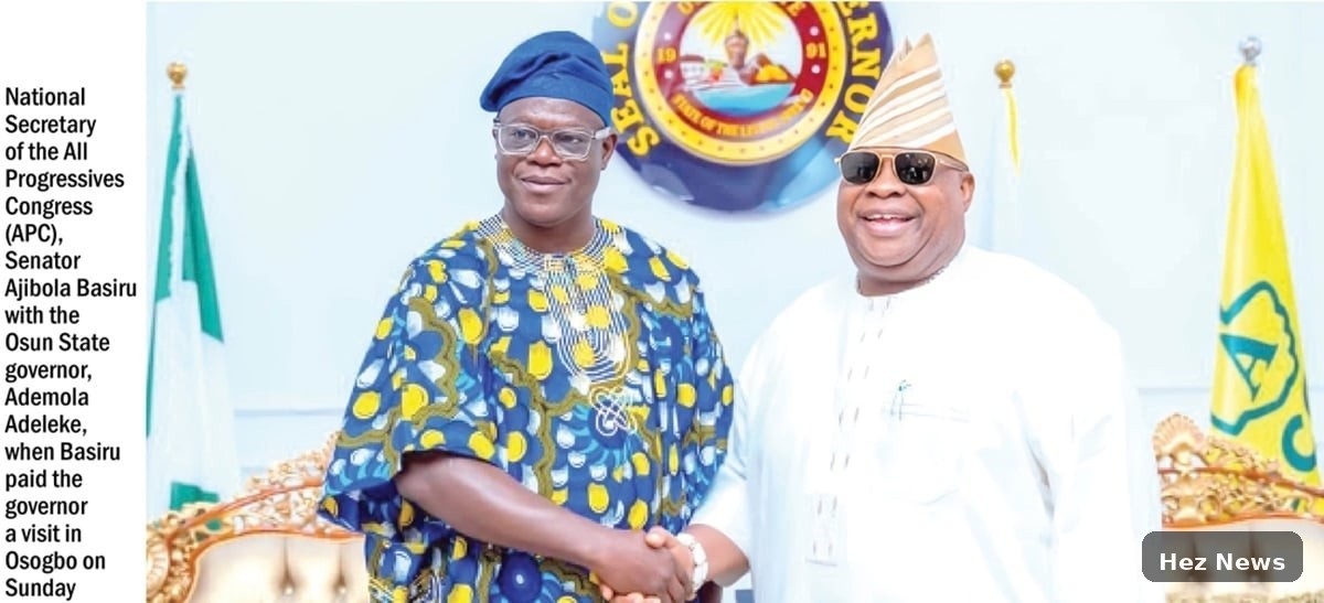 APC to Collaborate with Adeleke for Tinubu's 2027 Victory