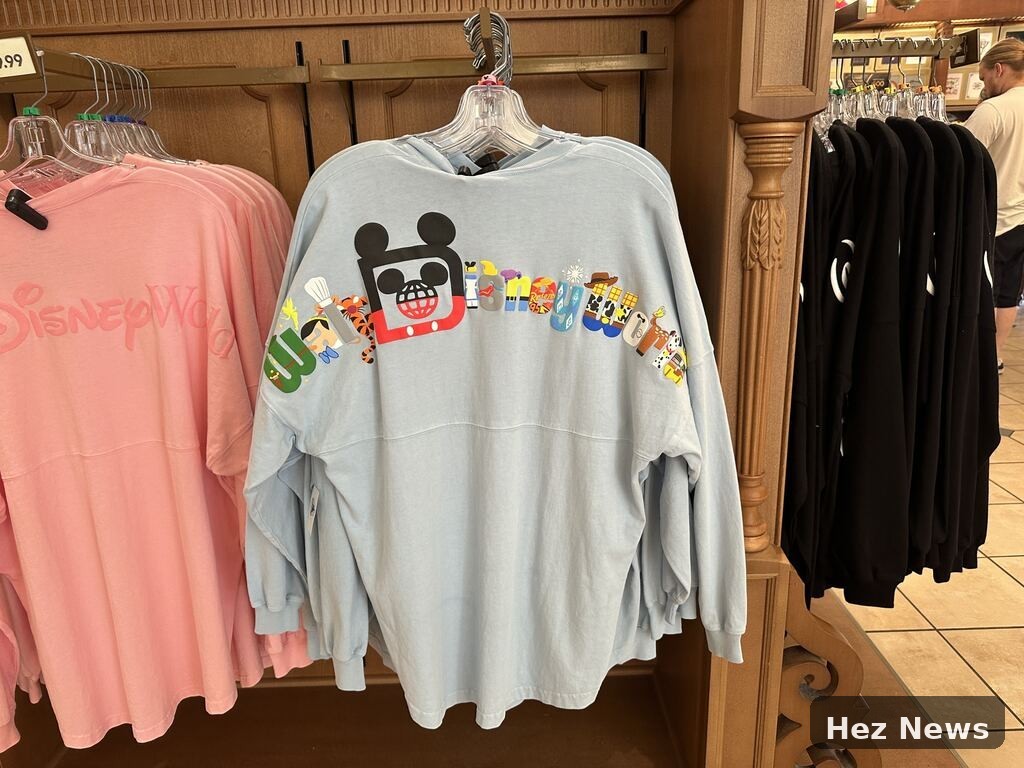 Disney Unveils New Spirit Jersey Featuring Iconic Characters