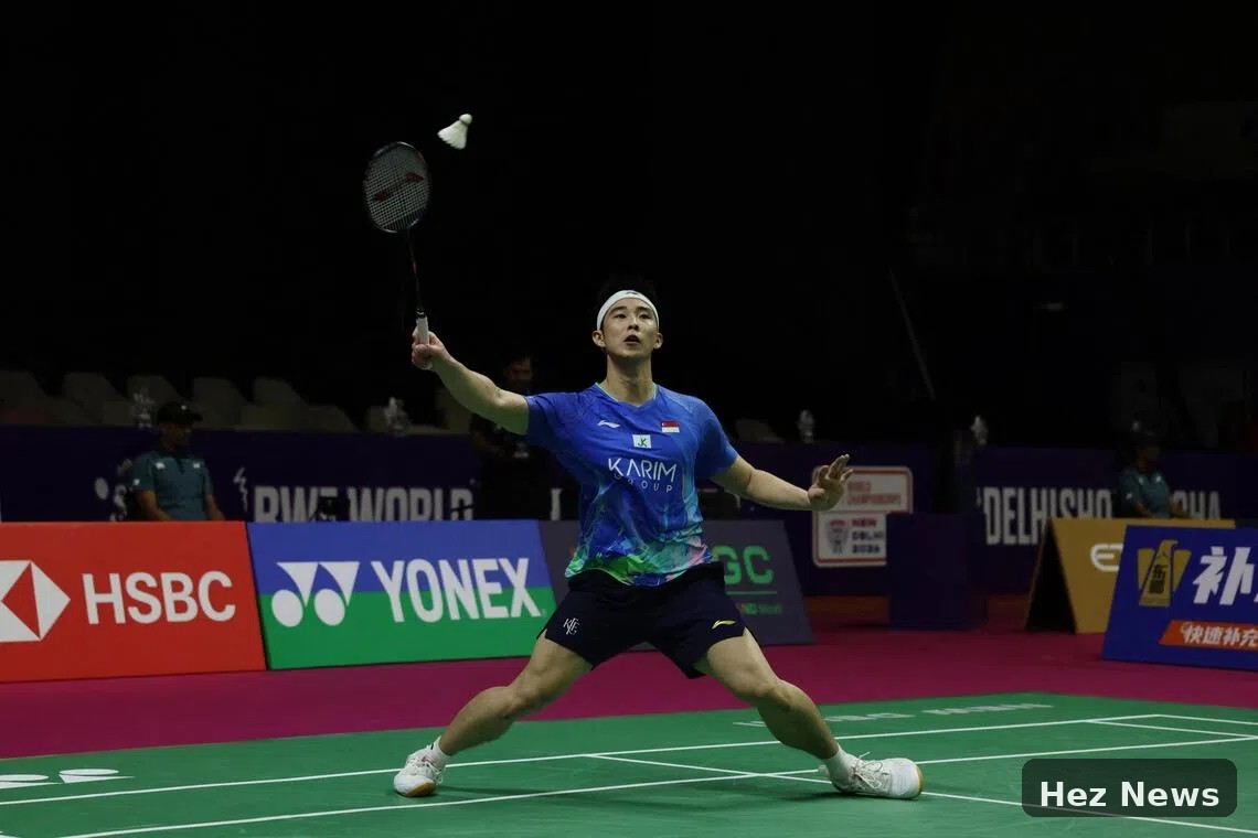 Loh Kean Yew Advances to Last 16 at BWF Championships