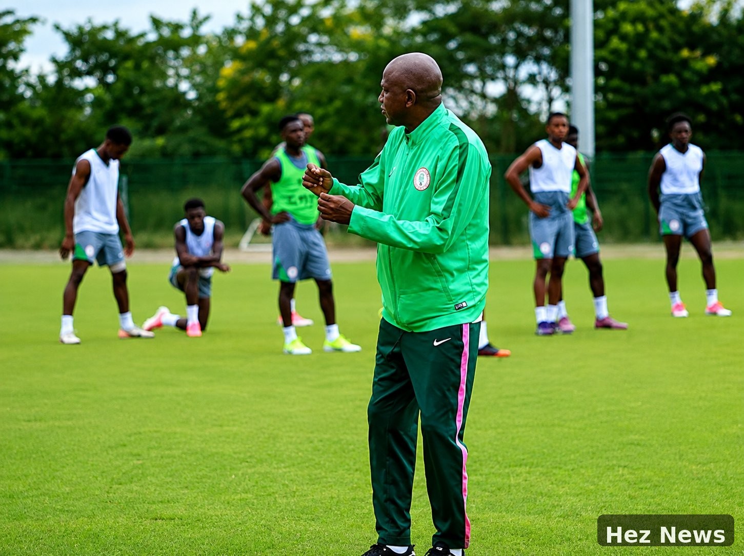 Maikaba Encourages Flying Eagles Ahead of Ivorian Clash