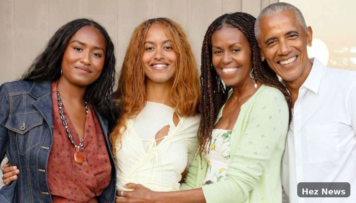 Michelle Obama Praises Malia's Independent Work Ethic