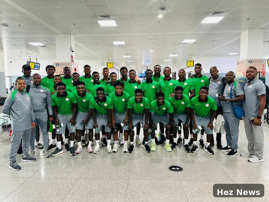 Flying Eagles Arrive in Yamoussoukro for Ghana Match