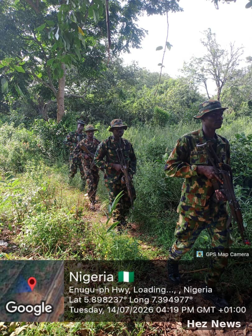 Nigerian Troops Rescue Kidnap Victims in Abia State