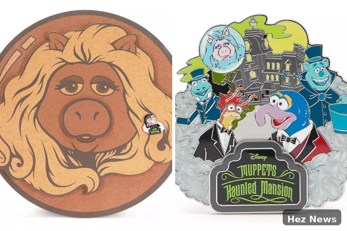 Miss Piggy-Inspired Pins Available at Disney World
