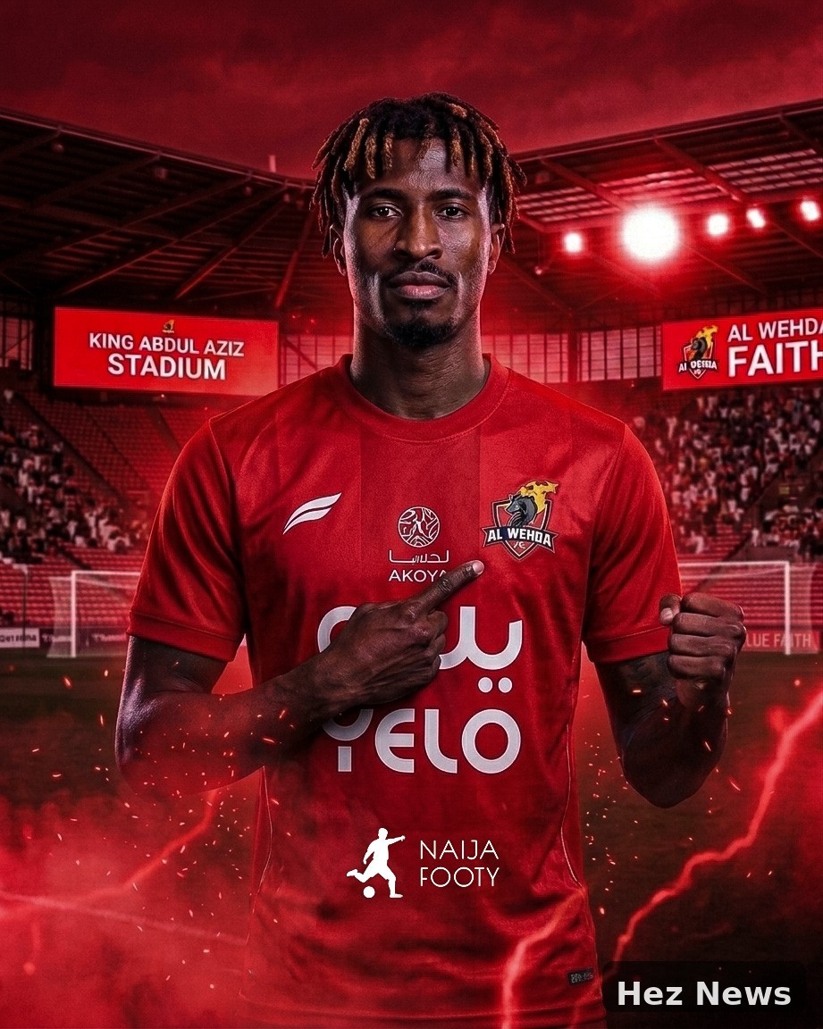 Peter Olayinka Joins Al Wehda in Saudi Arabia