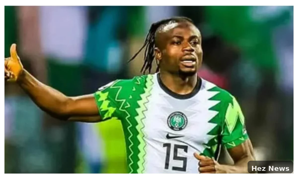 Moses Simon to Captain Super Eagles in Russia Friendly